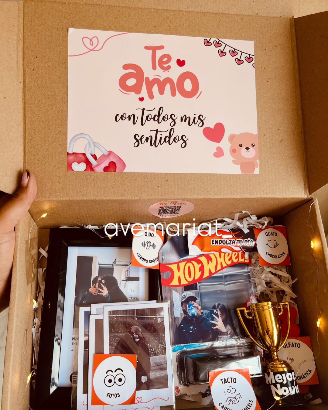 Caja Sentidos - Tacto Hot Wheels