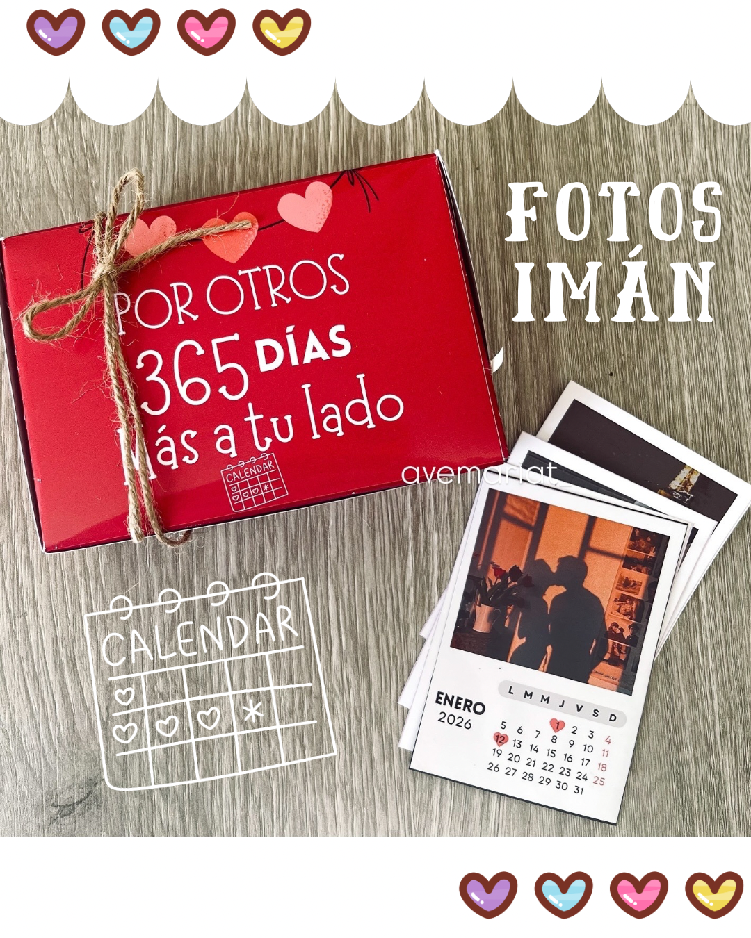 Calendario Imán